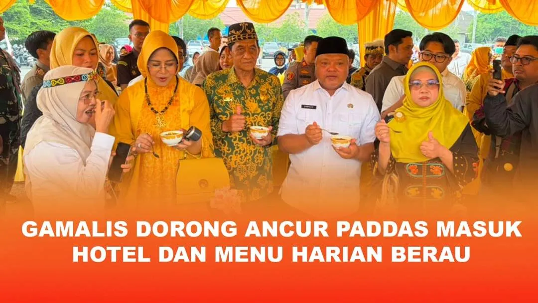Pemkab Berau Dorong Ancur Paddas Masuk Hotel dan Menu Harian, Tak Hanya Tampil di Festival
