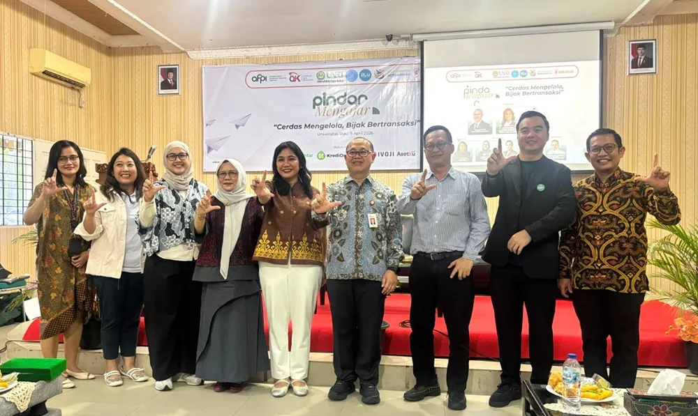 KrediOne Ikut Program “Pindar Mengajar” di Universitas Riau untuk Perkuat Literasi Keuangan Mahasiswa