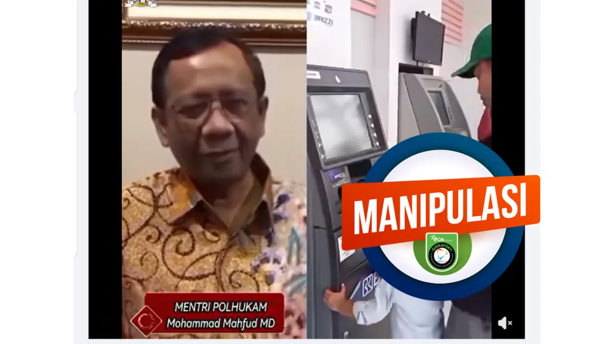 Hoaks Video Klaim Mahfud MD Bagi-bagi Dana Rp 100 Juta untuk Modal Usaha Beredar