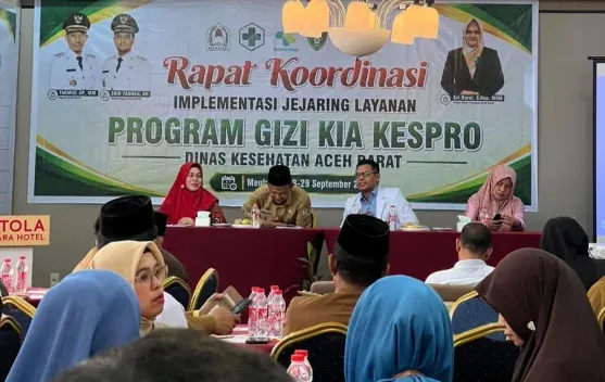 Aceh Barat Perkuat Koordinasi Layanan dan Pendampingan Keluarga untuk Cegah Stunting