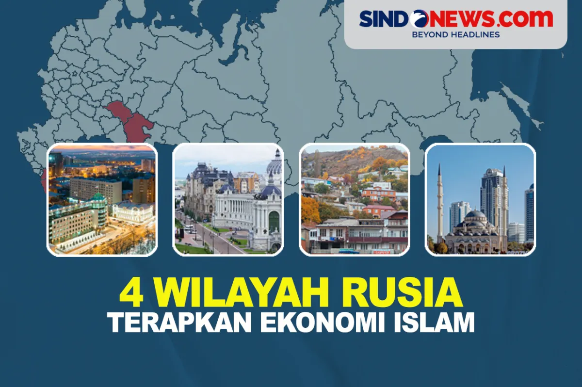 Rusia Uji Coba Perbankan Islam di Empat Wilayah Mulai September 2023
