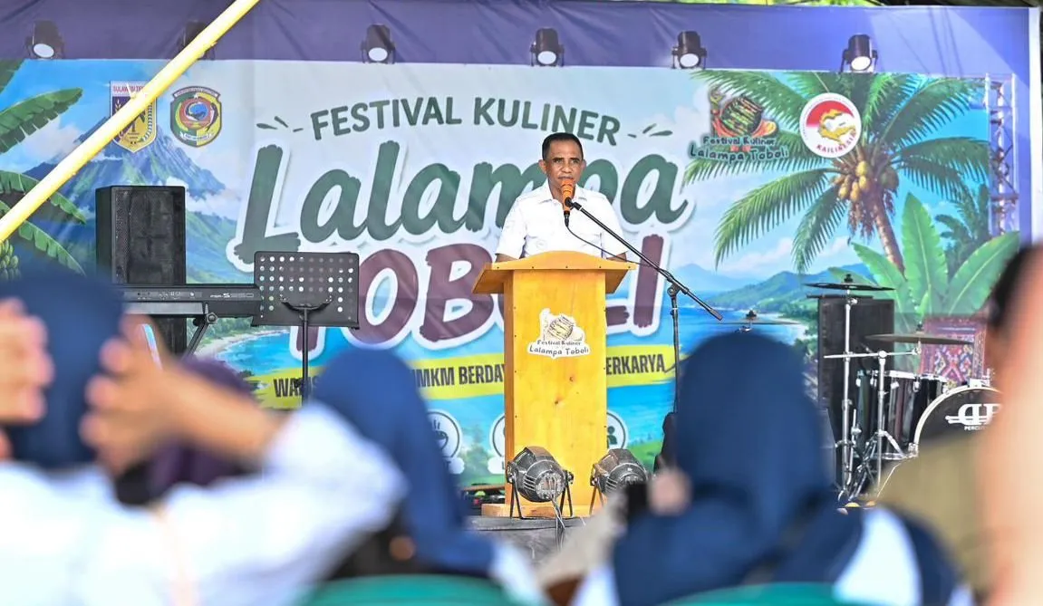 Gubernur Anwar Hafid Dorong Toboli Jadi Ikon Wisata Kuliner Sulteng, Festival Lalampa Diusulkan Jadi Agenda Tahunan