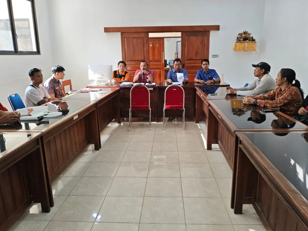BPBD Buleleng Gelar Penandatanganan Kwitansi Bantuan Sosial Korban Bencana