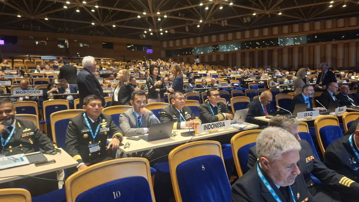 Pushidrosal TNI AL Pimpin Delegasi Indonesia pada Sidang Majelis IHO 2026 di Monaco