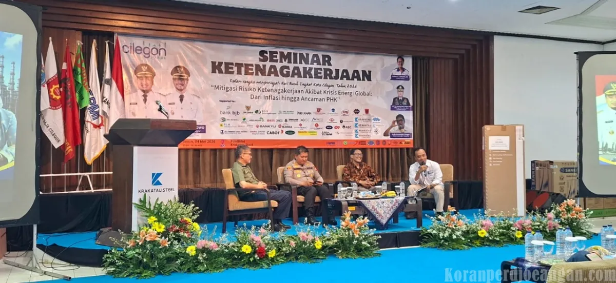 Pemkot Cilegon dan Serikat Pekerja Gelar Seminar Mitigasi Risiko Ketenagakerjaan di Tengah Krisis Energi Global