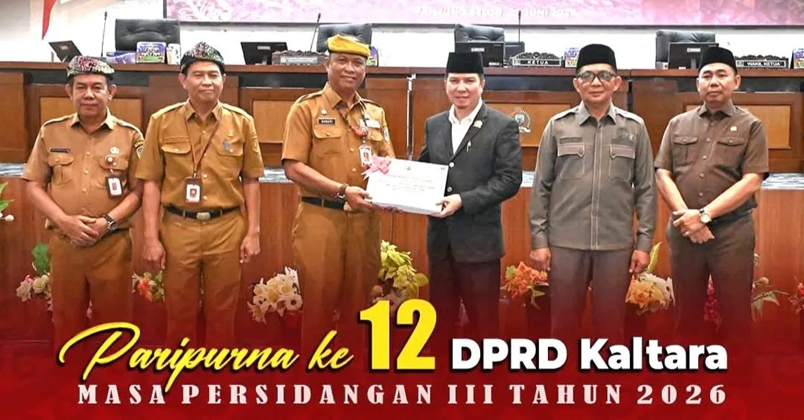 DPRD Kaltara Bahas Raperda Pertanggungjawaban APBD 2025, Nasir Apresiasi WTP dan Soroti Realisasi Anggaran