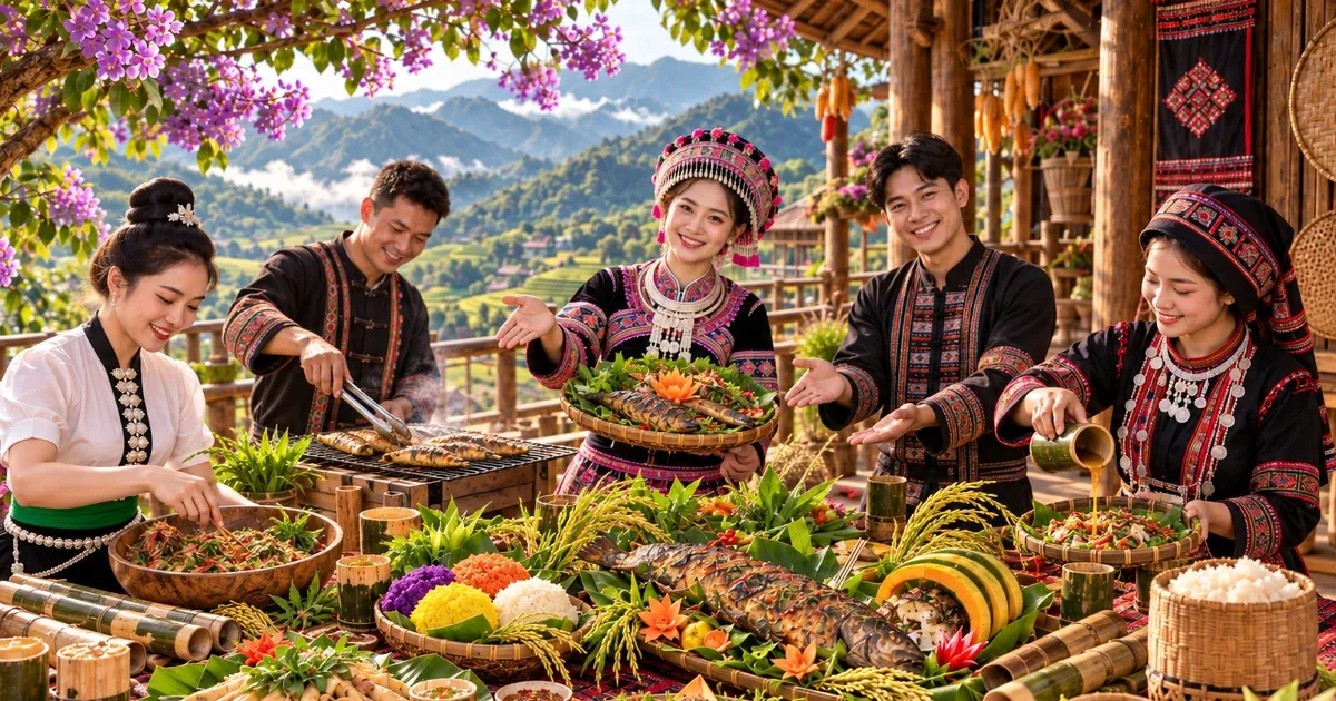 Festival Kuliner Provinsi Dien Bien 2026 Digelar 25–28 September, Hadirkan Lebih dari 100 Stan