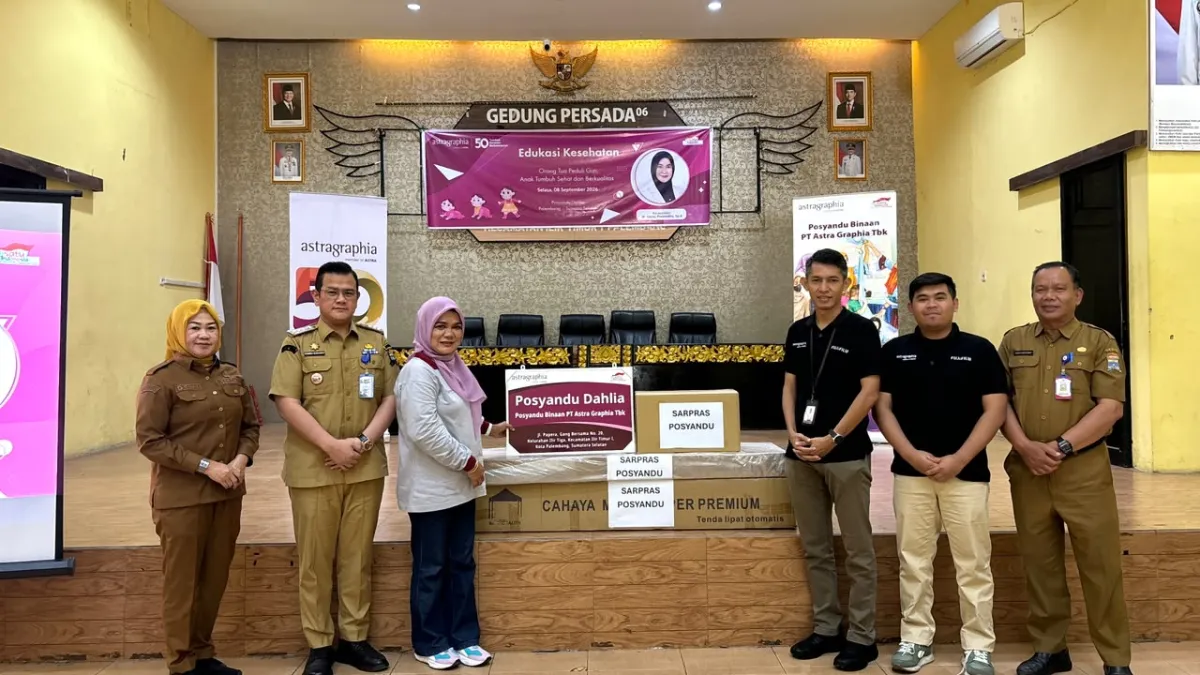 Astragraphia Gelar Edukasi Kesehatan di Posyandu Dahlia Palembang, Tekankan Peran Orang Tua dalam Pemenuhan Gizi Anak