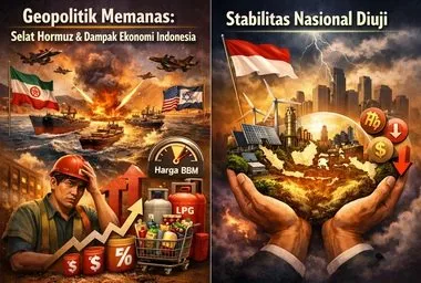 Memanasnya Konflik Iran–Israel-AS dan Risiko Penutupan Selat Hormuz Menguji Ketahanan Ekonomi Indonesia