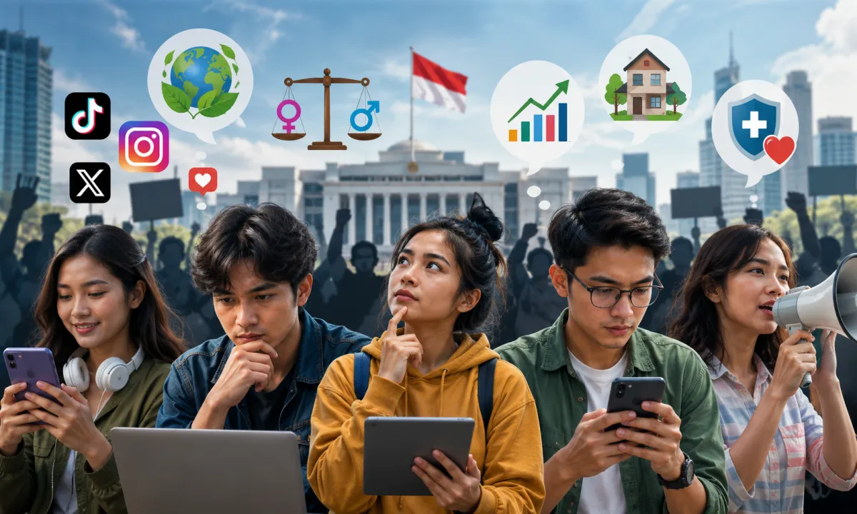 Gen Z dan Milenial Kian Kritis: Transparansi dan Program Nyata Jadi Penentu Pilihan Politik