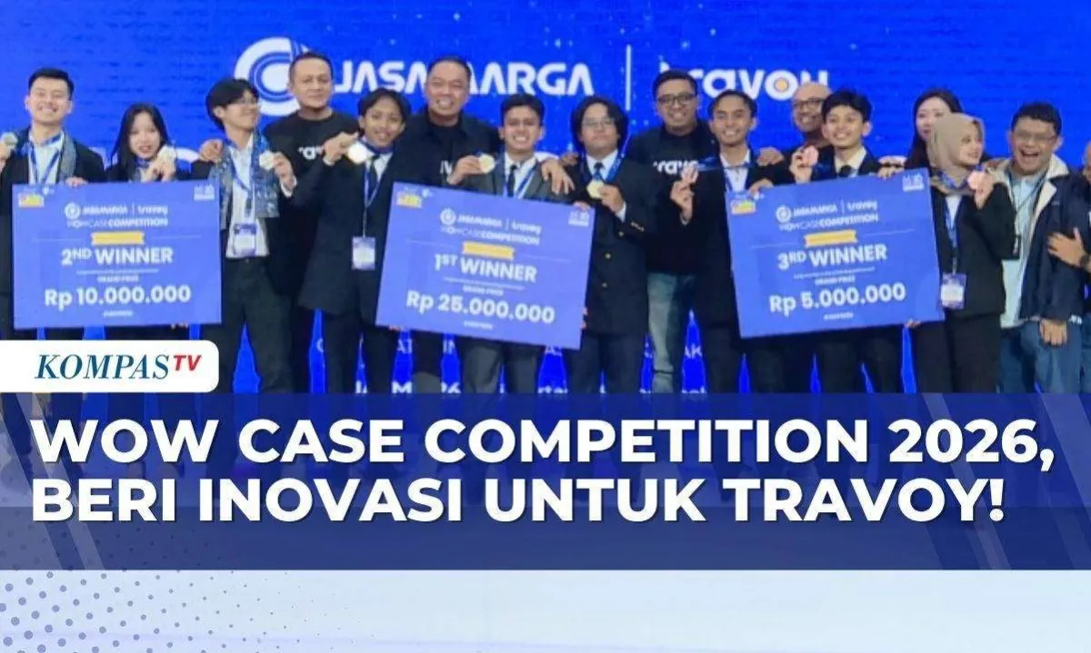 Gen Z Adu Gagasan Kembangkan Aplikasi Travoy dalam Final WOW Case Competition 2026 di Jakarta