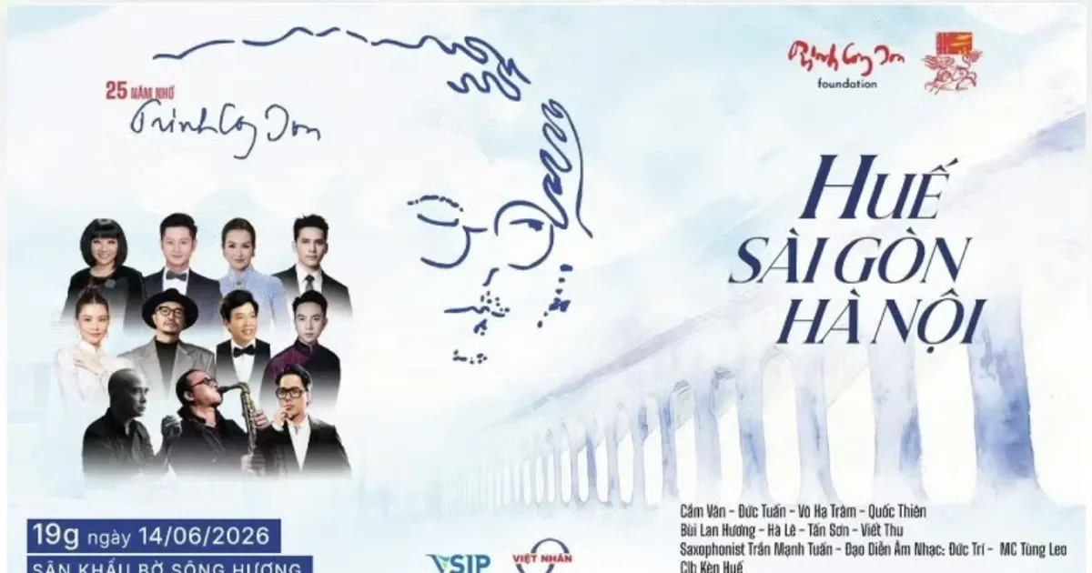 Hue Gelar Konser “Hue – Saigon – Hanoi” untuk Memperingati 25 Tahun Warisan Trinh Cong Son