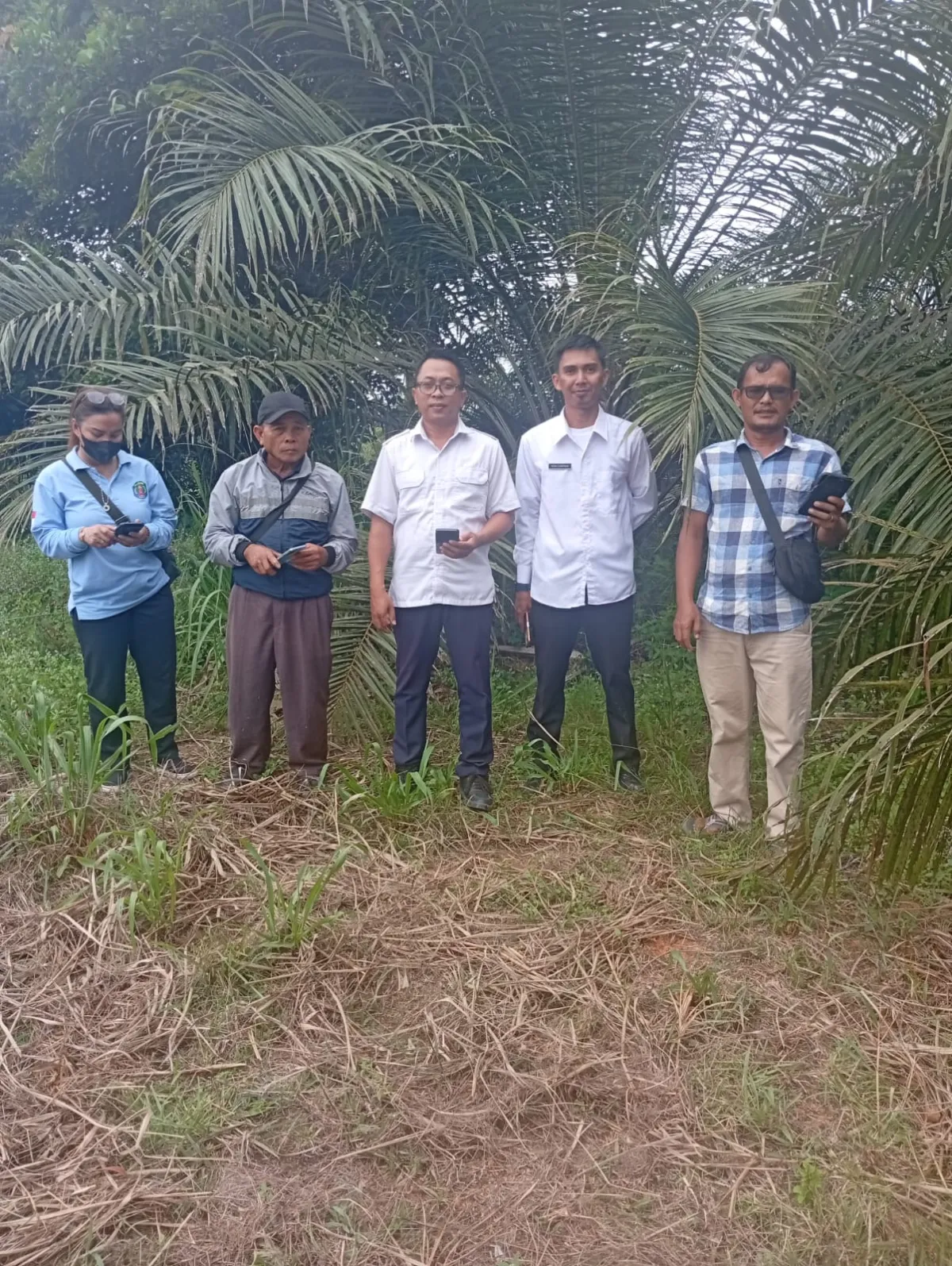 Tim Pemetaan Sembakung Atulai dan Tata Ruang Nunukan Dokumentasikan Titik Koordinat Lahan Warga di Desa Mambulu