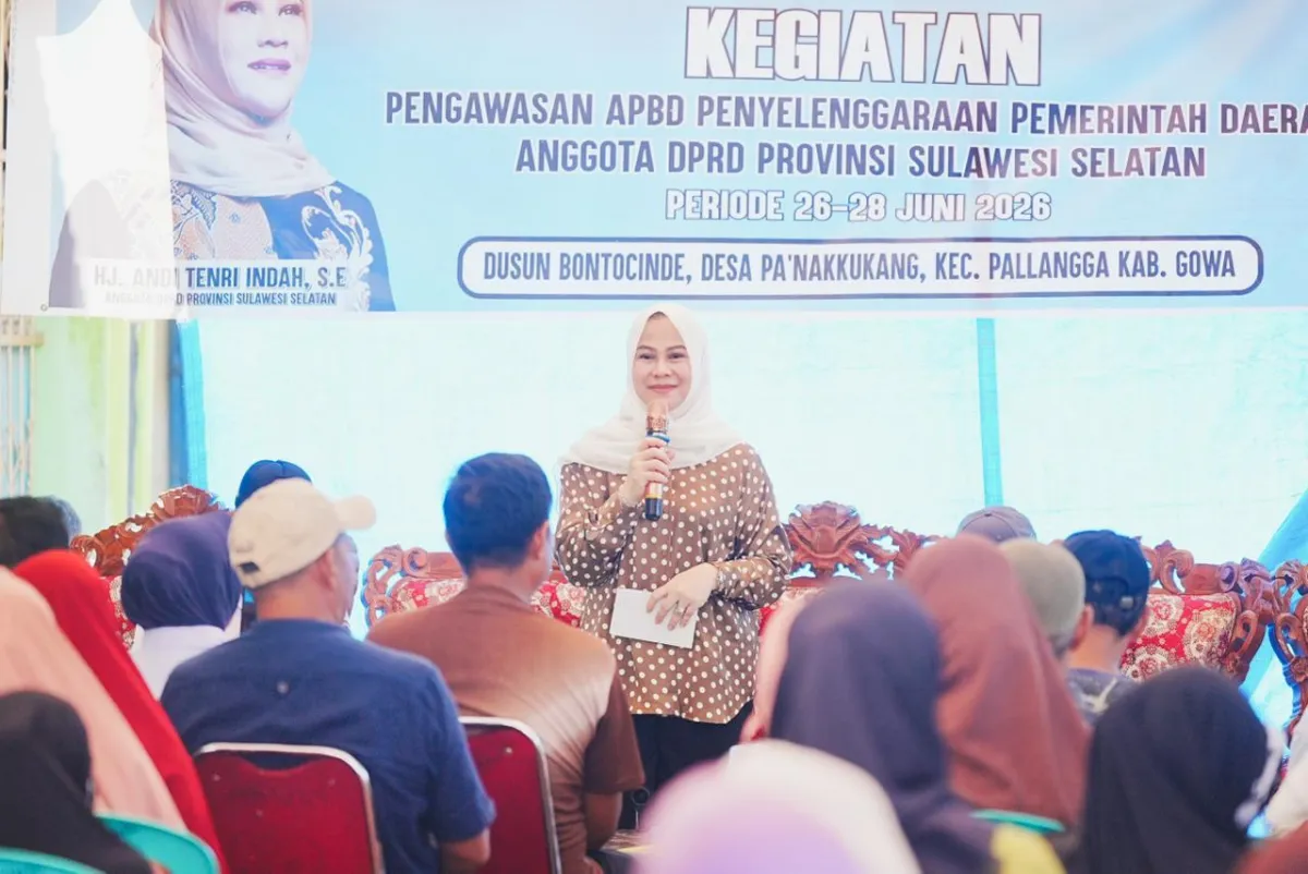 Andi Tenri Indah Minta Warga Gowa Ikut Awasi Penggunaan APBD 2026