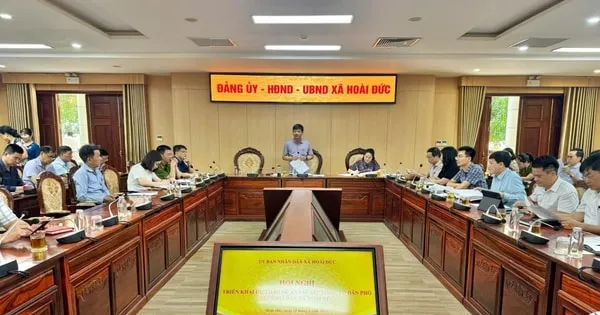 Hoai Duc Susun Penataan Ulang Desa dan Kawasan Permukiman untuk Menyesuaikan Urbanisasi