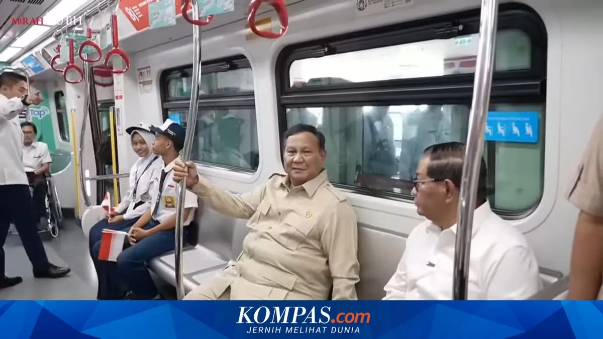 Keakraban di LRT, Tafsir Politik, dan Kegelisahan Publik Menjelang 2029