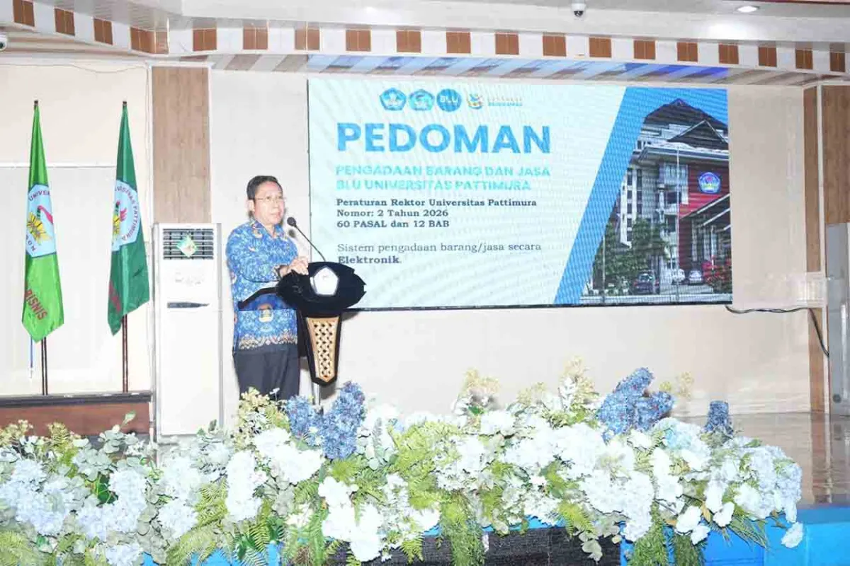 Unpatti Luncurkan Aplikasi E-Procurement Pengadaan Barang dan Jasa