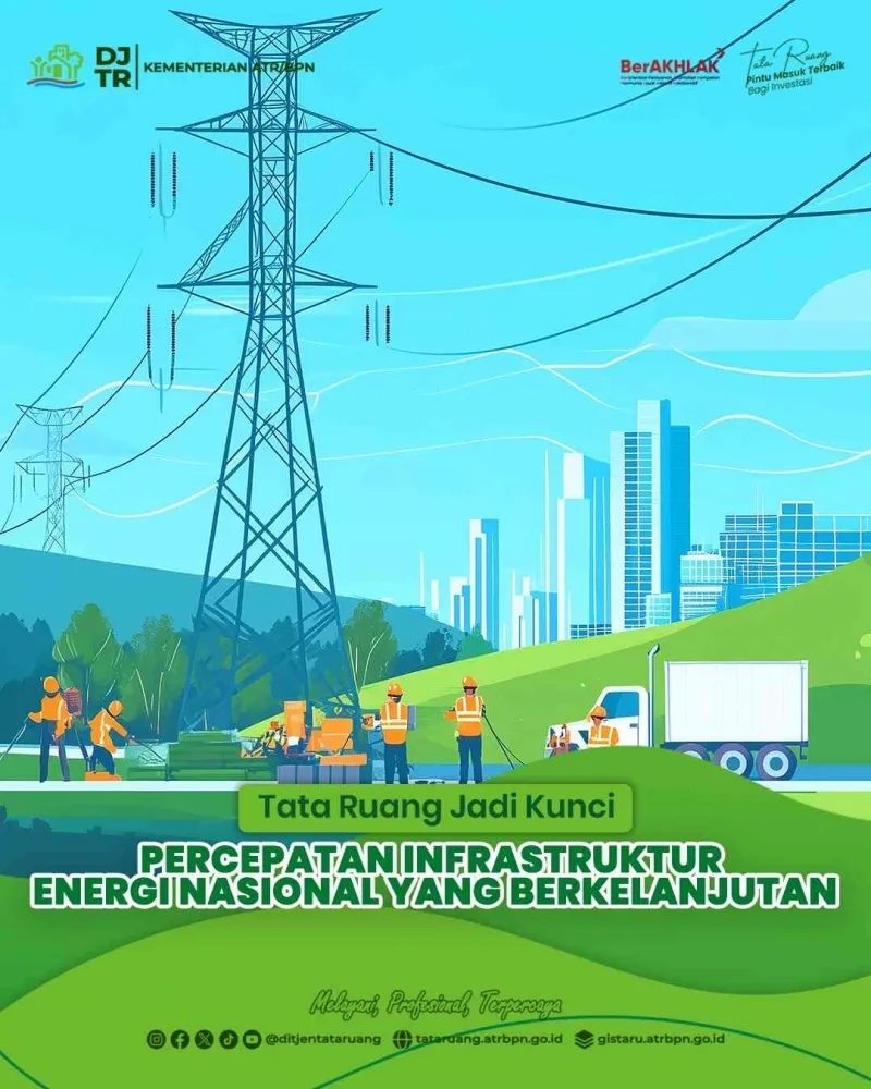 Pemerintah Percepat Infrastruktur Energi dan Migas, Tata Ruang Jadi Penentu Penyediaan Lahan dan Perizinan