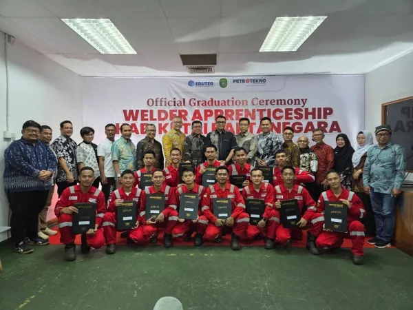 Pelatihan Welder di Batam Luluskan 13 Putra Daerah Kukar, Sebagian Sudah Direkrut Perusahaan