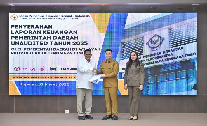 Wali Kota Kupang Serahkan LKPD 2025 ke BPK NTT, Tekankan Akuntabilitas dan Dampak bagi Warga