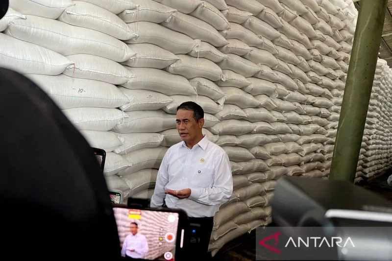Mentan: Cadangan Beras Pemerintah Lampaui 5 Juta Ton, Klaim Terbesar Sepanjang Sejarah
