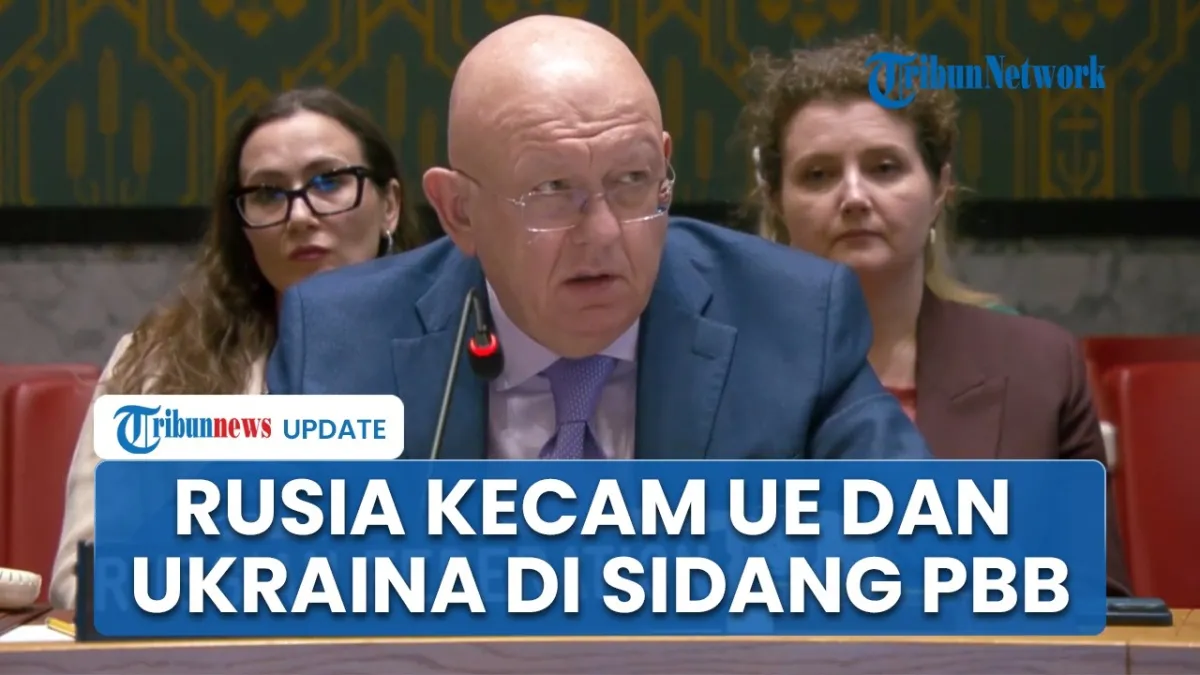 Utusan Rusia di DK PBB Tuduh Ukraina dan Uni Eropa Gelar “Pertunjukan Murahan” dalam Sidang Darurat