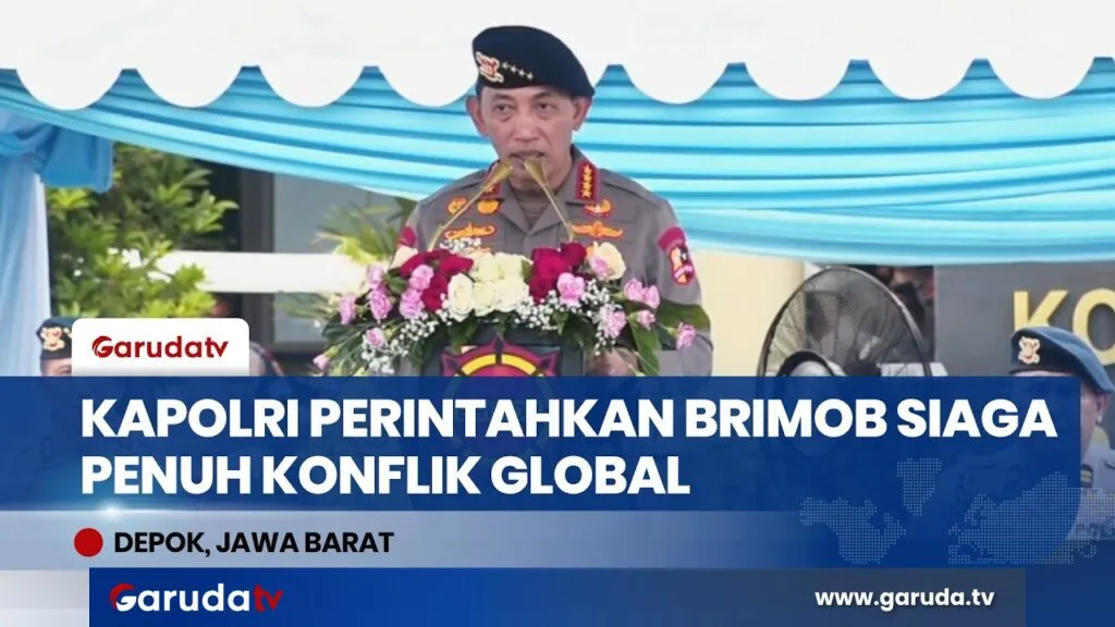 Kapolri Instruksikan Brimob Siaga Penuh Antisipasi Dampak Krisis Energi di Tengah Memanasnya Konflik Timur Tengah