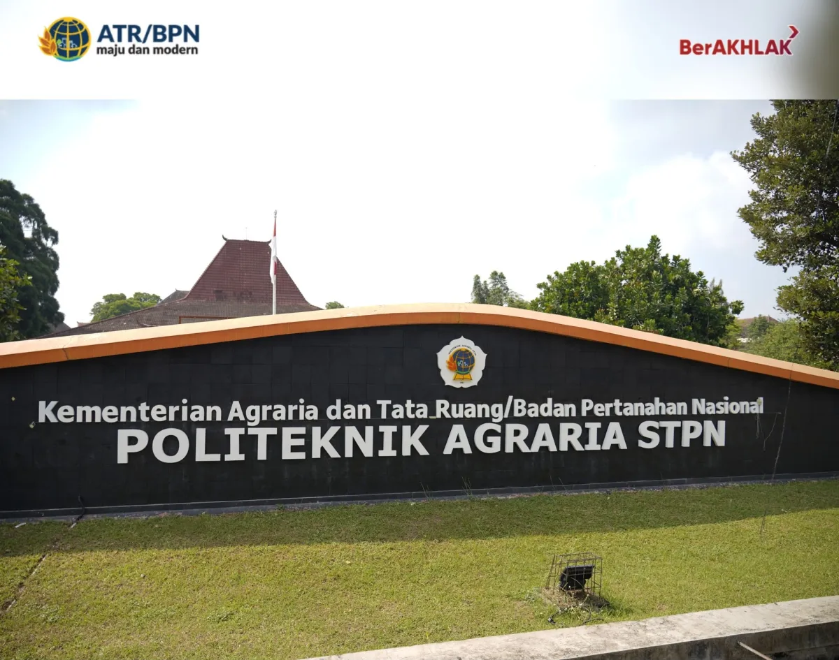 Poltek Agraria STPN Tawarkan Pendidikan Kedinasan di Bidang Agraria, Pertanahan, dan Tata Ruang