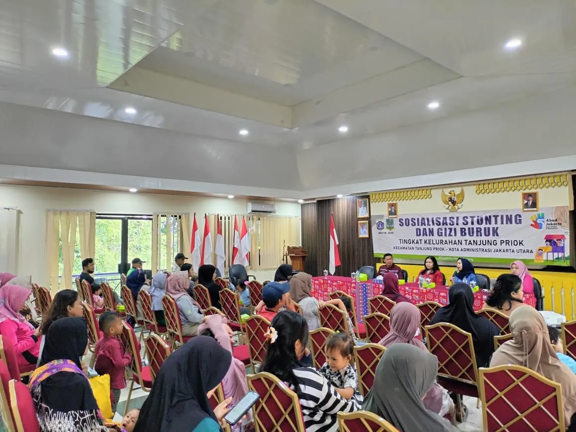 Kelurahan Tanjung Priok Gelar Sosialisasi Penanggulangan Stunting dan Gizi Buruk