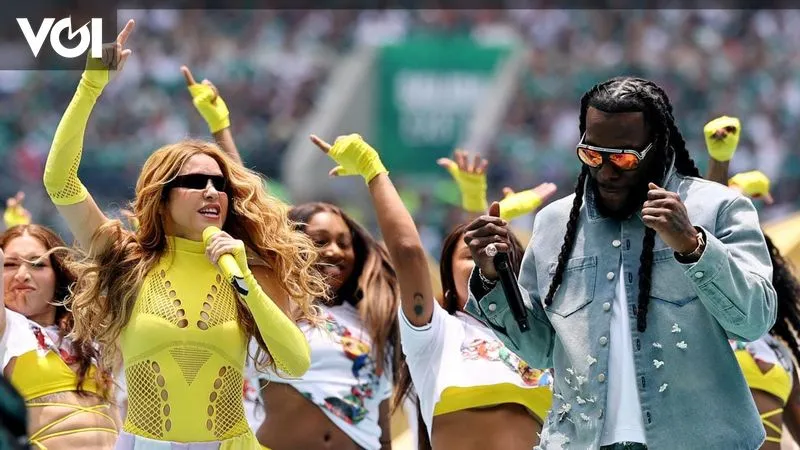 Shakira dan Burna Boy Bawakan "Dai Dai" dalam Upacara Pembukaan Piala Dunia 2026 di Stadion Azteca