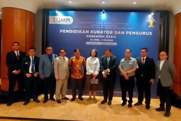 AKPI Gelar Pendidikan Kurator dan Pengurus Angkatan XXXIII di Jatim, Tekankan Etika dan Integritas