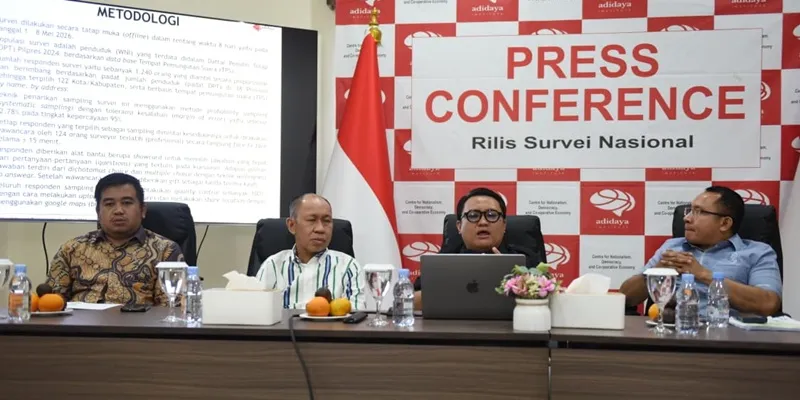 Survei Adidaya Institute: Kepuasan pada Prabowo-Gibran 68,2 Persen, Dukungan MBG dan KDKMP di Atas 70 Persen