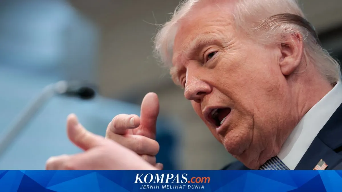Negosiasi Dinilai Mandek, Trump Jadwalkan Rapat dengan Penasihat Keamanan Bahas Konflik Iran