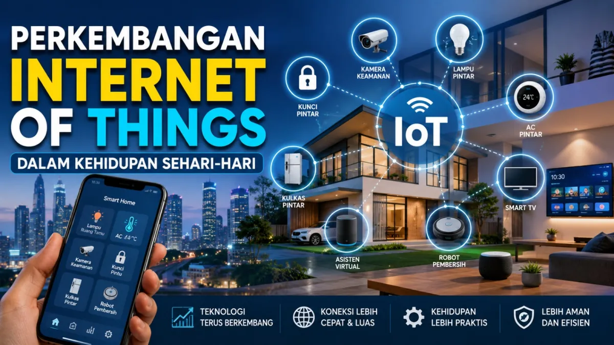 Internet of Things Kian Hadir di Kehidupan Sehari-hari: Dari Rumah Pintar hingga Kota Cerdas