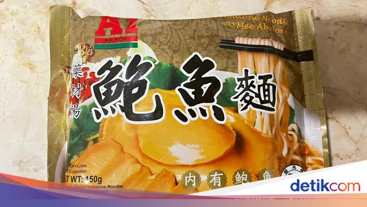 Mencoba Mie Instan Abalone Impor yang Disebut Mirip Indomie, Ini Rasa dan Isinya
