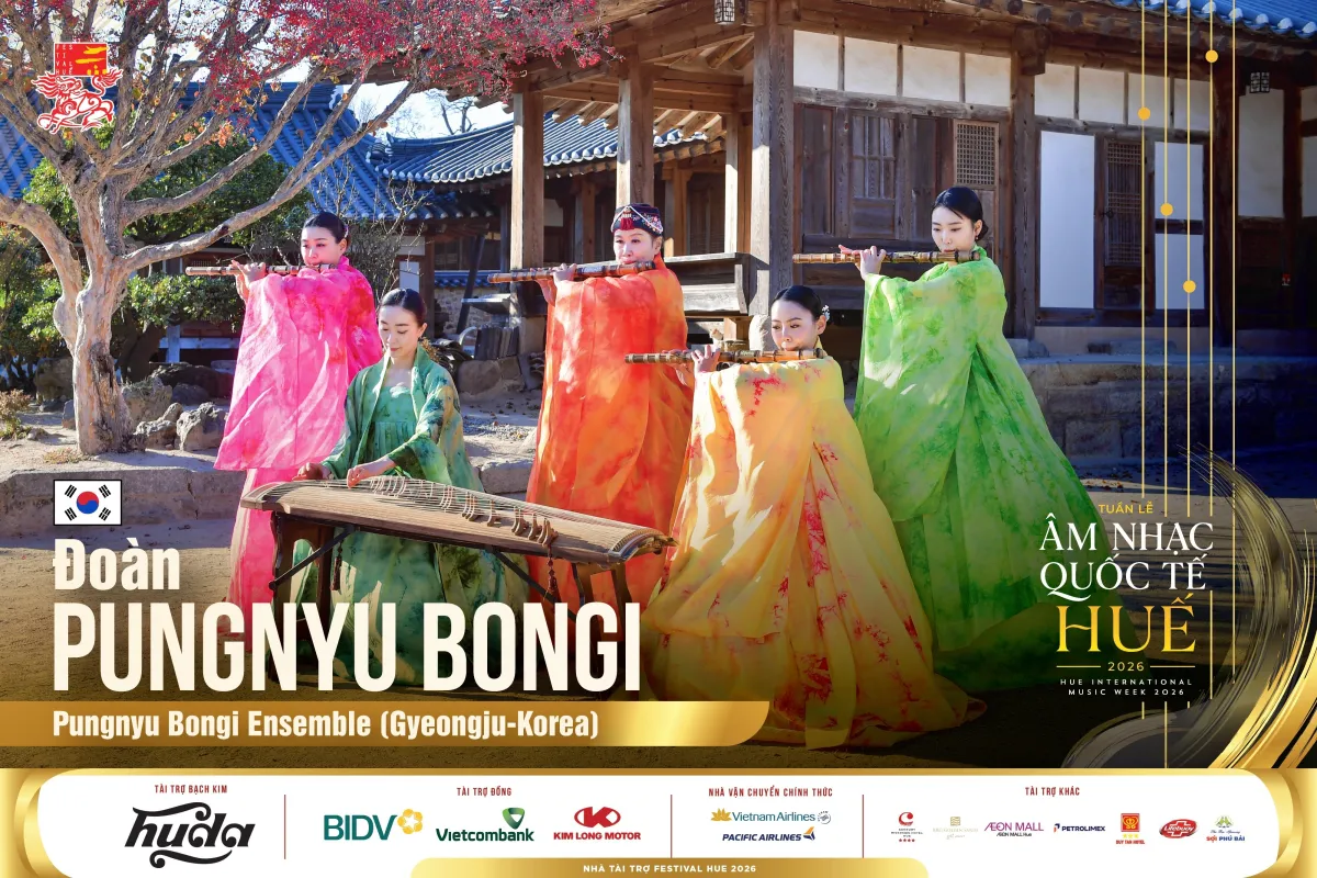Gyeongju Kirim Pungniu Bongi ke Pekan Musik Internasional Hue 2026