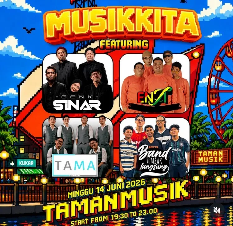 Musik Kita Featuring Siap Digelar di Taman Musik Tenggarong, Hadirkan Band dan Komunitas Lokal