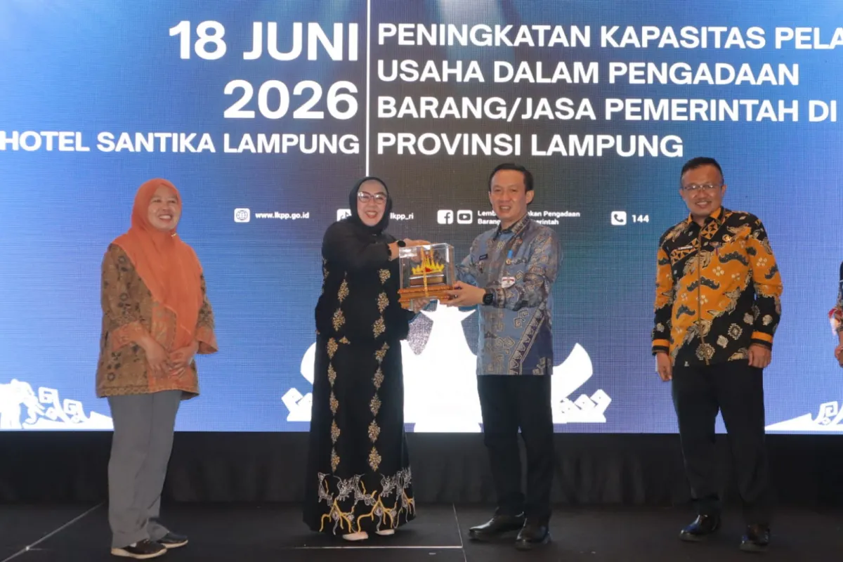 Pemprov Lampung dan LKPP Dorong Pelaku Usaha Lokal Masuk Ekosistem Pengadaan Digital