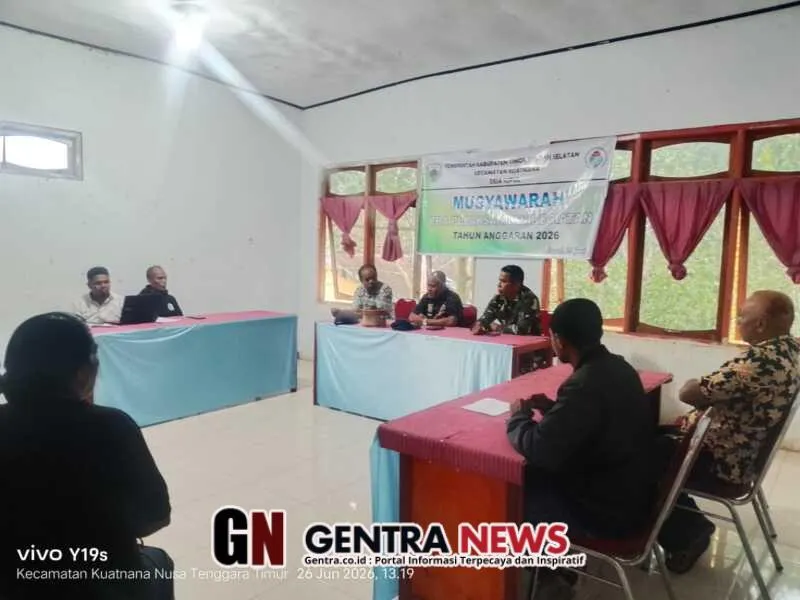 Babinsa Hadiri Musyawarah Pra Pelaksanaan Pembangunan Desa Supul 2026, Tekankan Transparansi Dana Desa