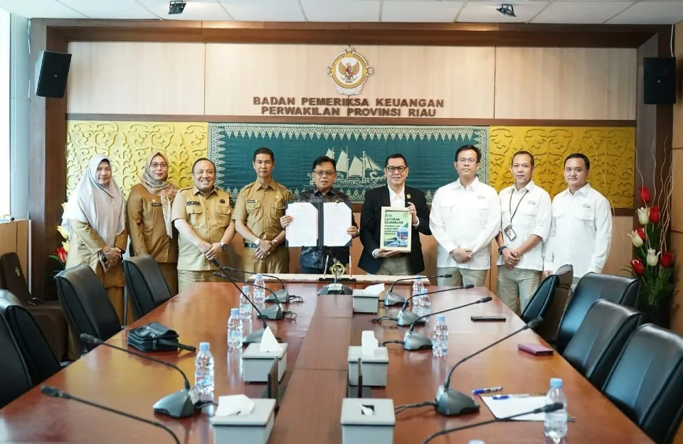 Pemkab Kepulauan Meranti Serahkan LKPD 2025 Tepat Waktu ke BPK Riau, Targetkan Opini WTP