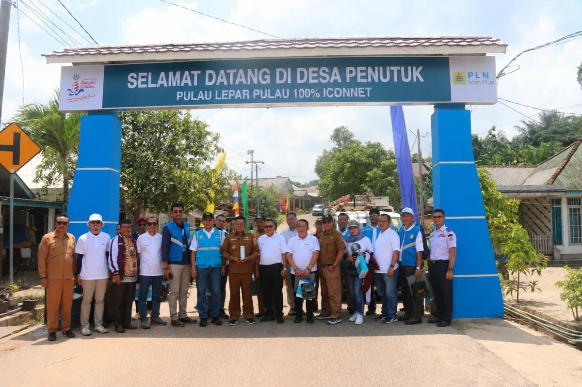 PLN Icon Plus Sediakan Layanan Internet ICONNET di Pulau Lepar untuk Perluas Akses Konektivitas