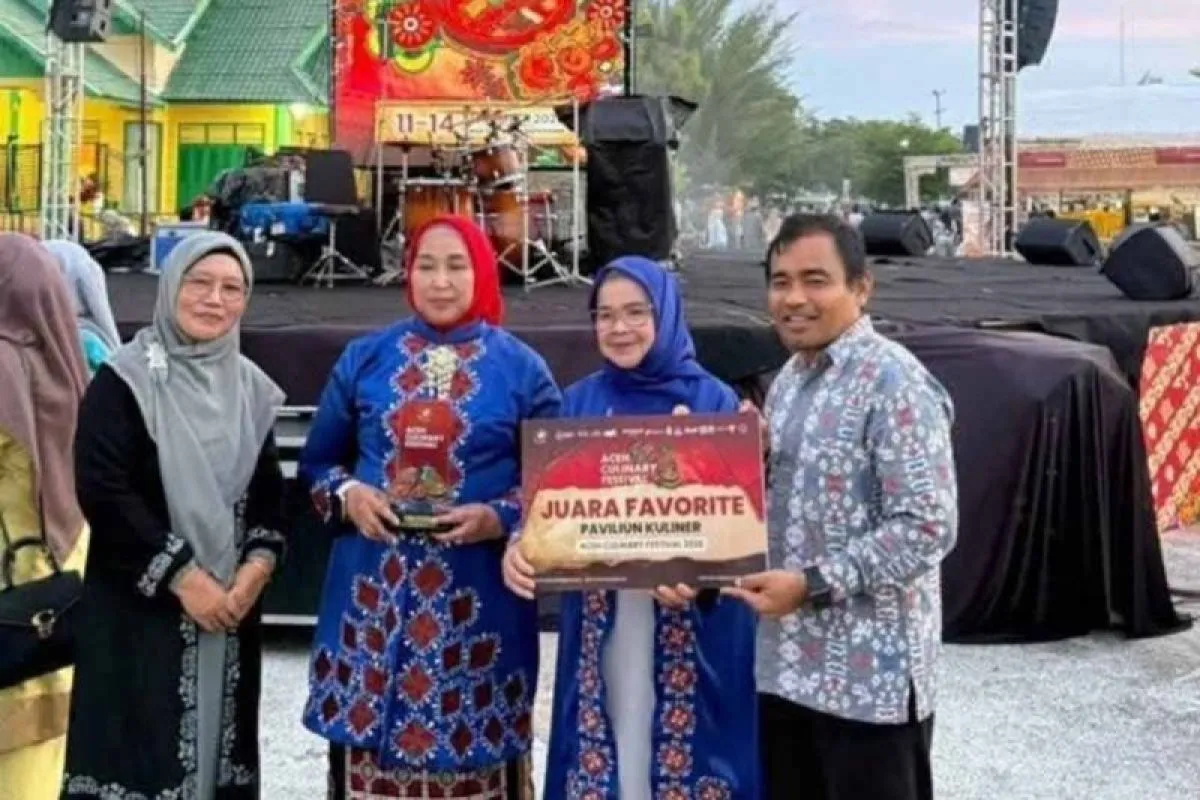 Simeulue Raih Juara Favorit Paviliun Kuliner di Aceh Culinary Festival 2026