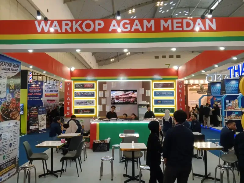 Warkop Agam Medan Tawarkan Paket Waralaba Mulai Rp150 Juta di IFRA 2026