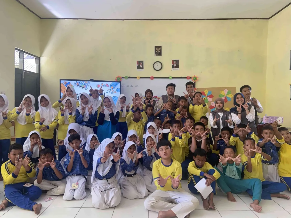 Mahasiswa KKNT IPB Edukasi Gizi Seimbang lewat Program GEMARI di SDN 02 Wonorejo Pekalongan
