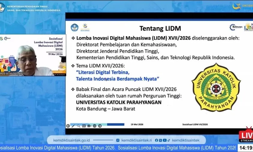 NIC Universitas Nusa Mandiri Ajak Mahasiswa Berpartisipasi di LIDM 2026