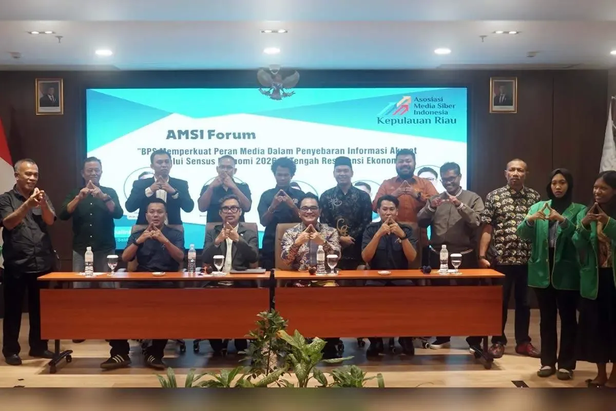 AMSI dan BPS Dorong Kolaborasi Media Jelang Sensus Ekonomi 2026 di Tengah Gejolak Global