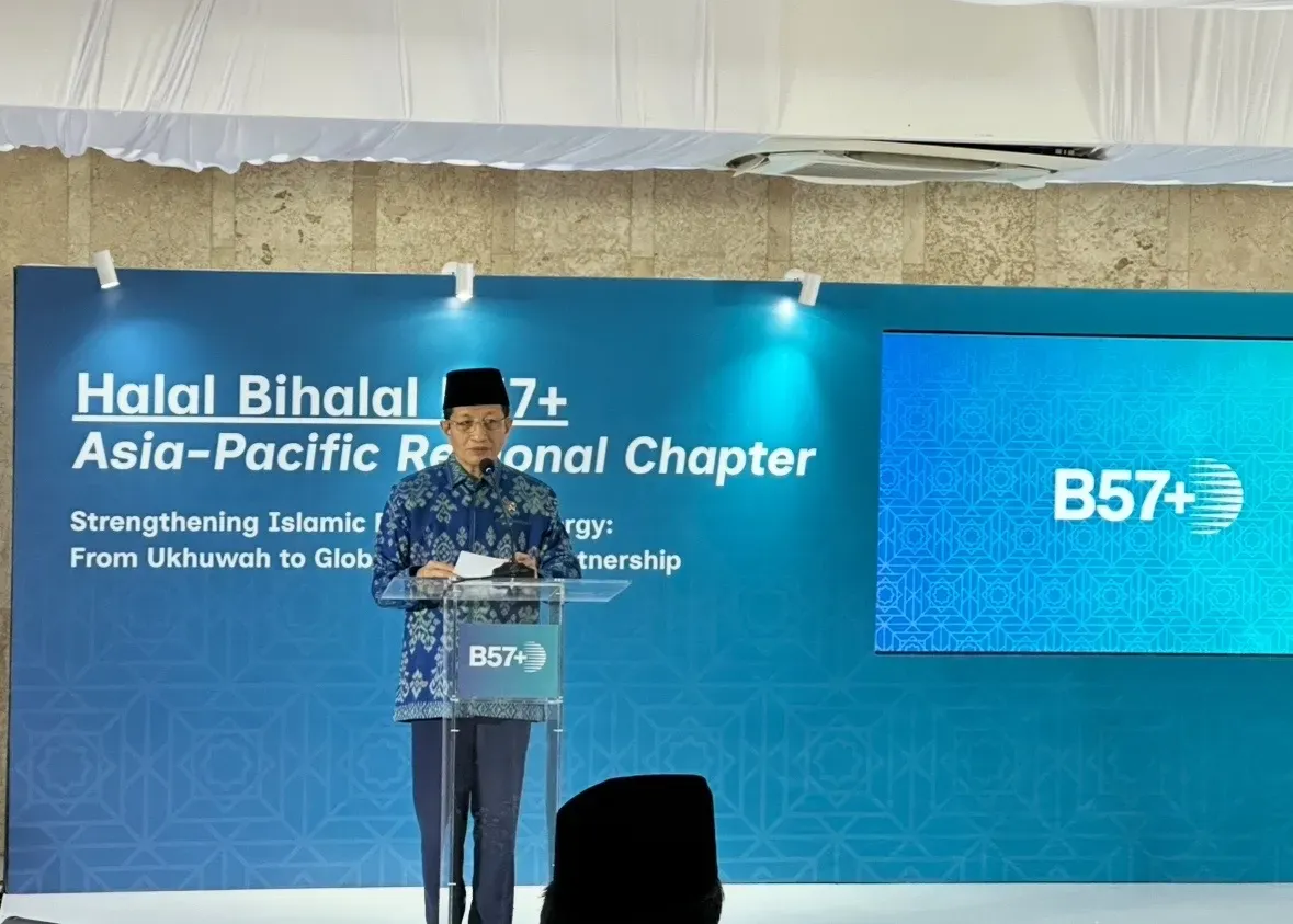 Menag Nilai Forum Halal Bihalal B57+ Jadi Momentum Dorong Indonesia ke Pusat Ekonomi Syariah Global