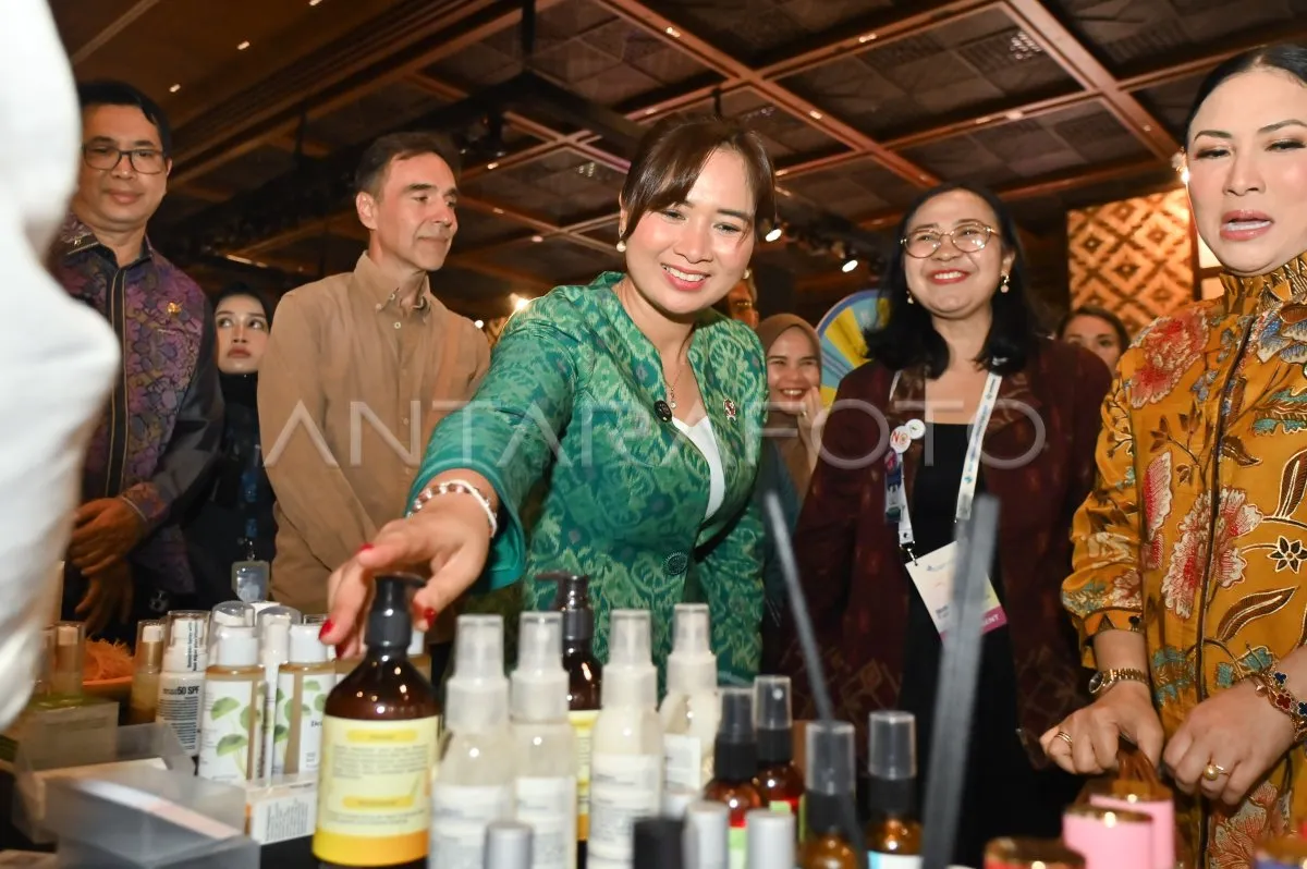 Wamenpar Ni Luh Puspa Tinjau Bali Wellness and Beauty Expo 2026 di KEK Sanur