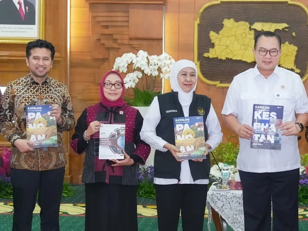 Pemprov Jatim Jalin Kolaborasi dengan BRIN untuk Perkuat Riset dan Percepat Hilirisasi Inovasi