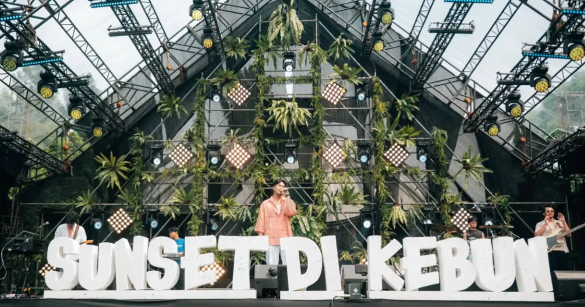 Suasana Musik dan Alam Jadi Sorotan dalam Acara “Sunset di Kebun 2026”